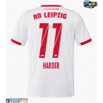 Moški Nogometni dresi RB Leipzig Conrad Harder #11 Domači 2025-26 Kratek Rokav